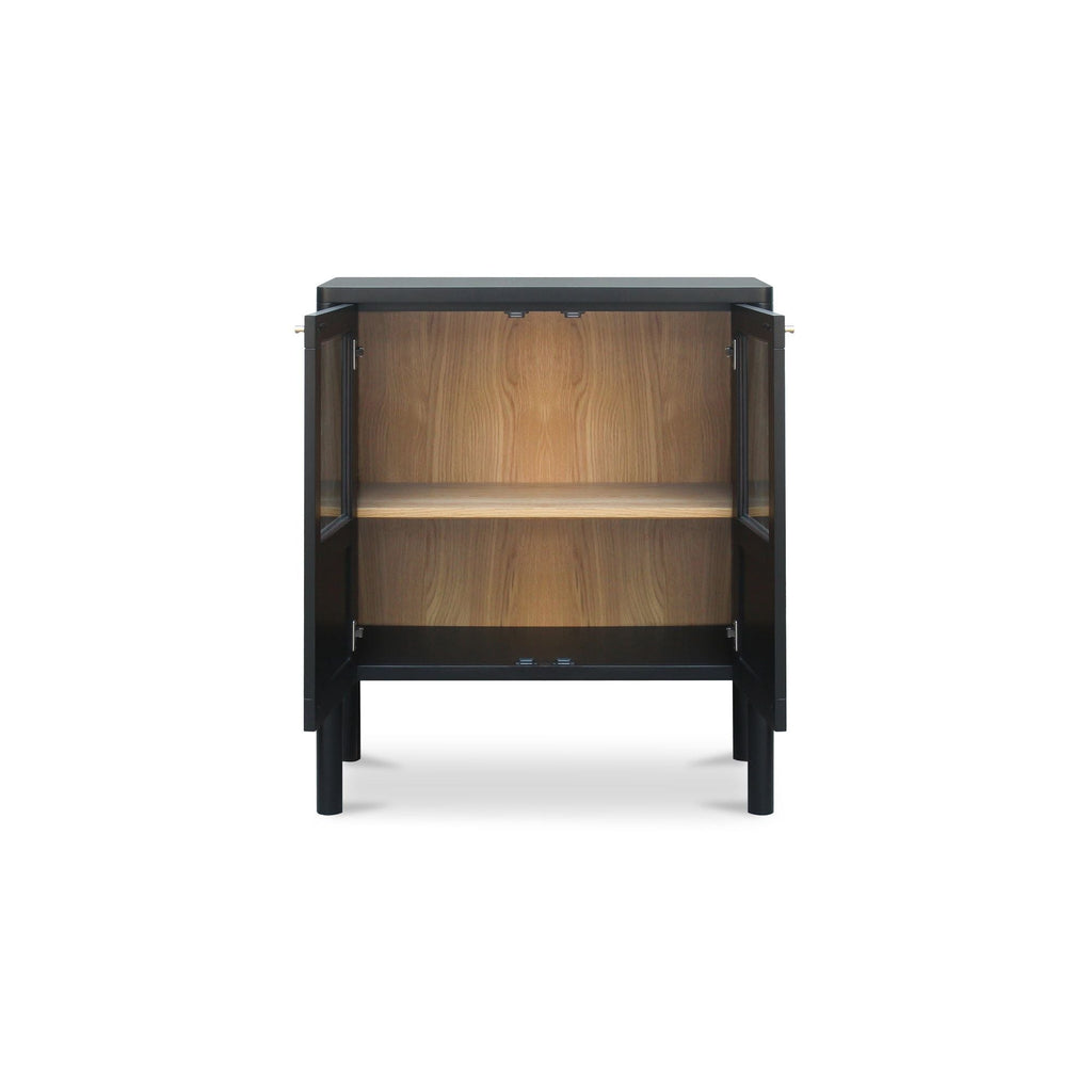 Armoire classique en bois d'hévéa et polyester rembourrée avec cadre à quatre montants pour chambre à coucher