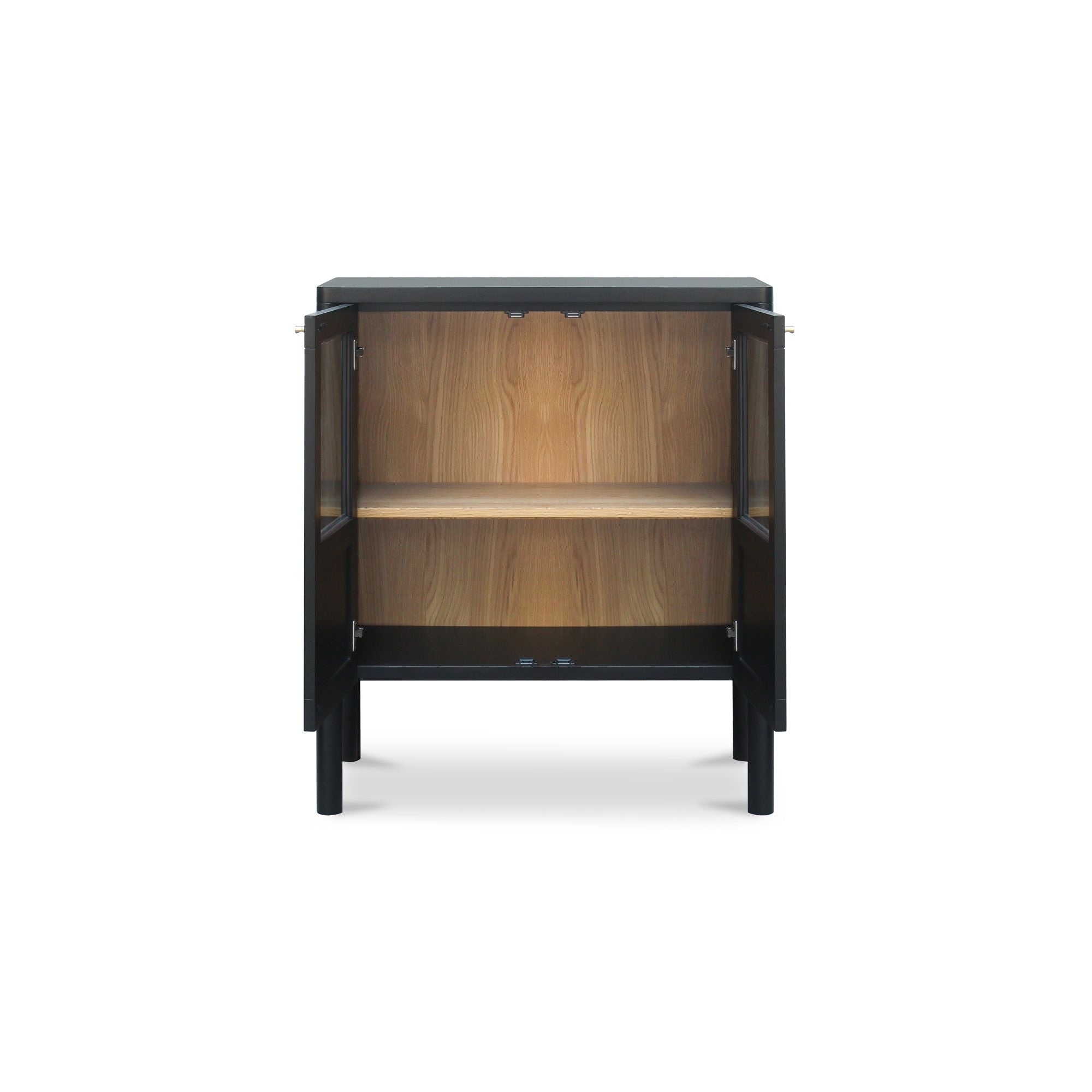 Armoire classique en bois d'hévéa et polyester rembourrée avec cadre à quatre montants pour chambre à coucher