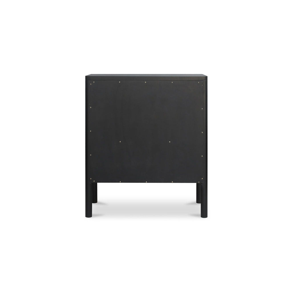 Armoire classique en bois d'hévéa et polyester rembourrée avec cadre à quatre montants pour chambre à coucher