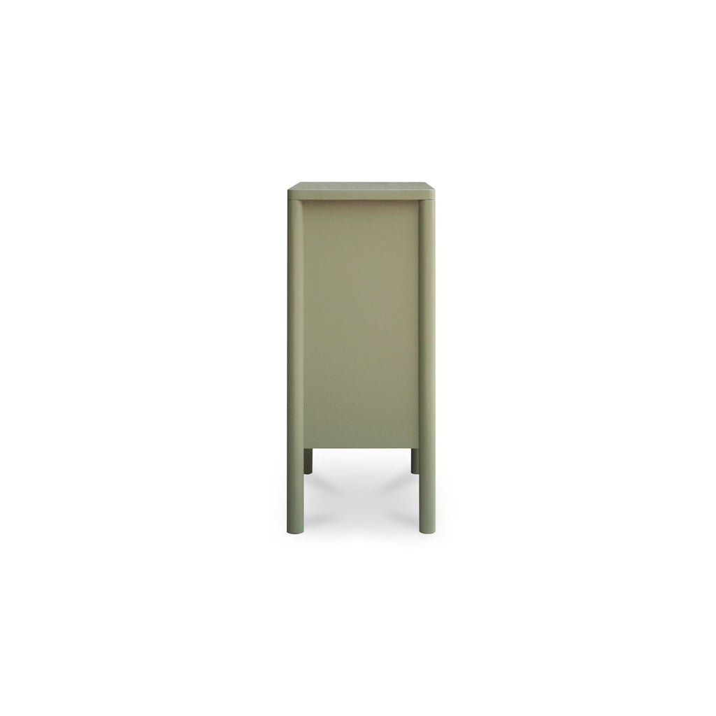 Armoire classique en bois d'hévéa et polyester rembourrée avec cadre à quatre montants pour chambre à coucher