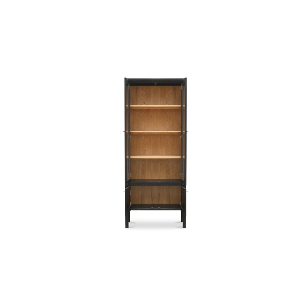 Armoire haute classique en hévéa et polyester rembourré avec cadre à lattes de soutien pour chambre à coucher