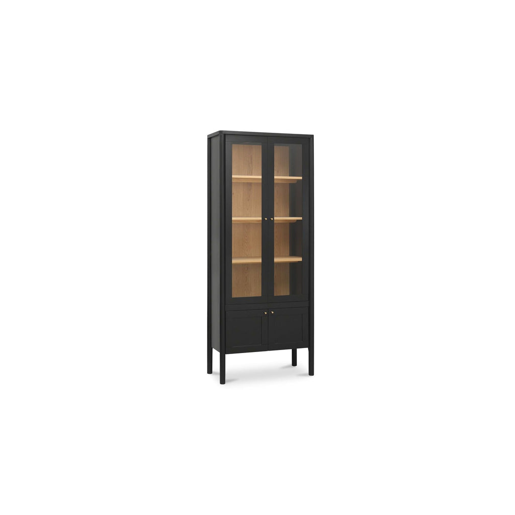 Armoire haute classique en hévéa et polyester rembourré avec cadre à lattes de soutien pour chambre à coucher