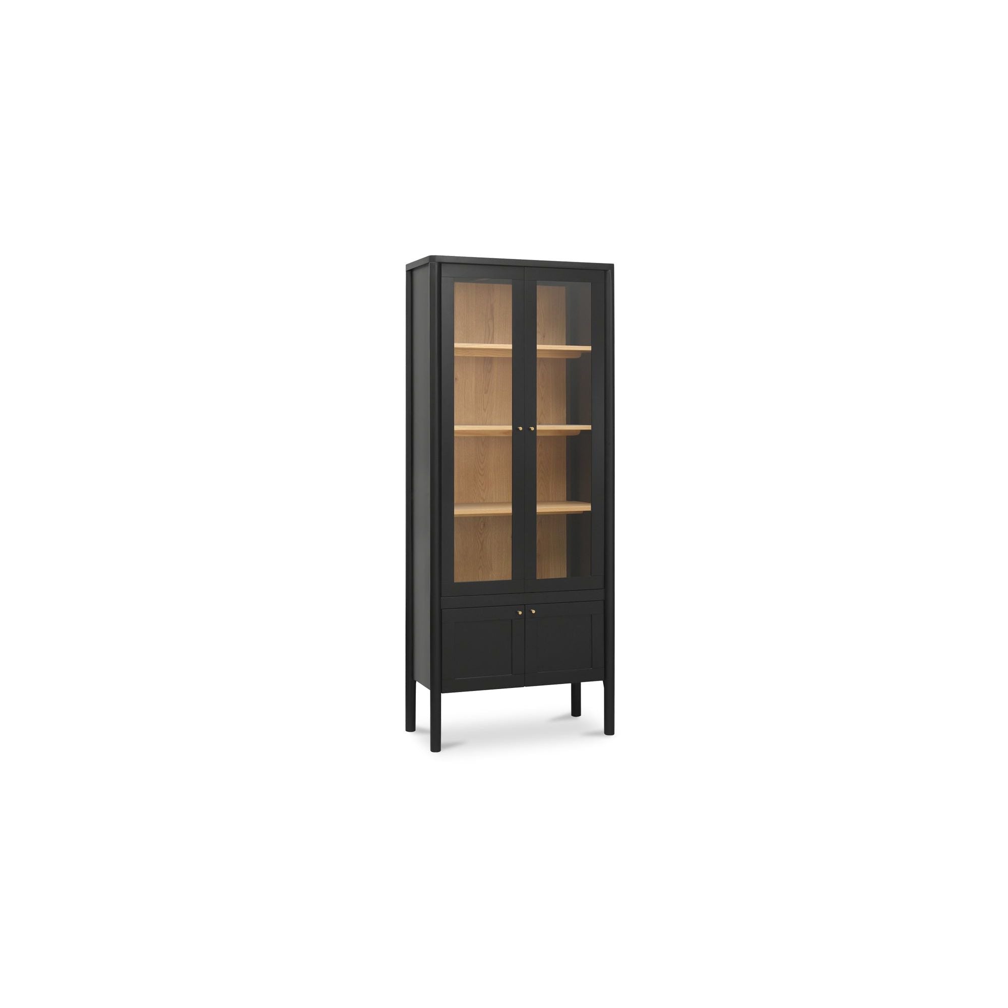Armoire haute classique en hévéa et polyester rembourré avec cadre à lattes de soutien pour chambre à coucher