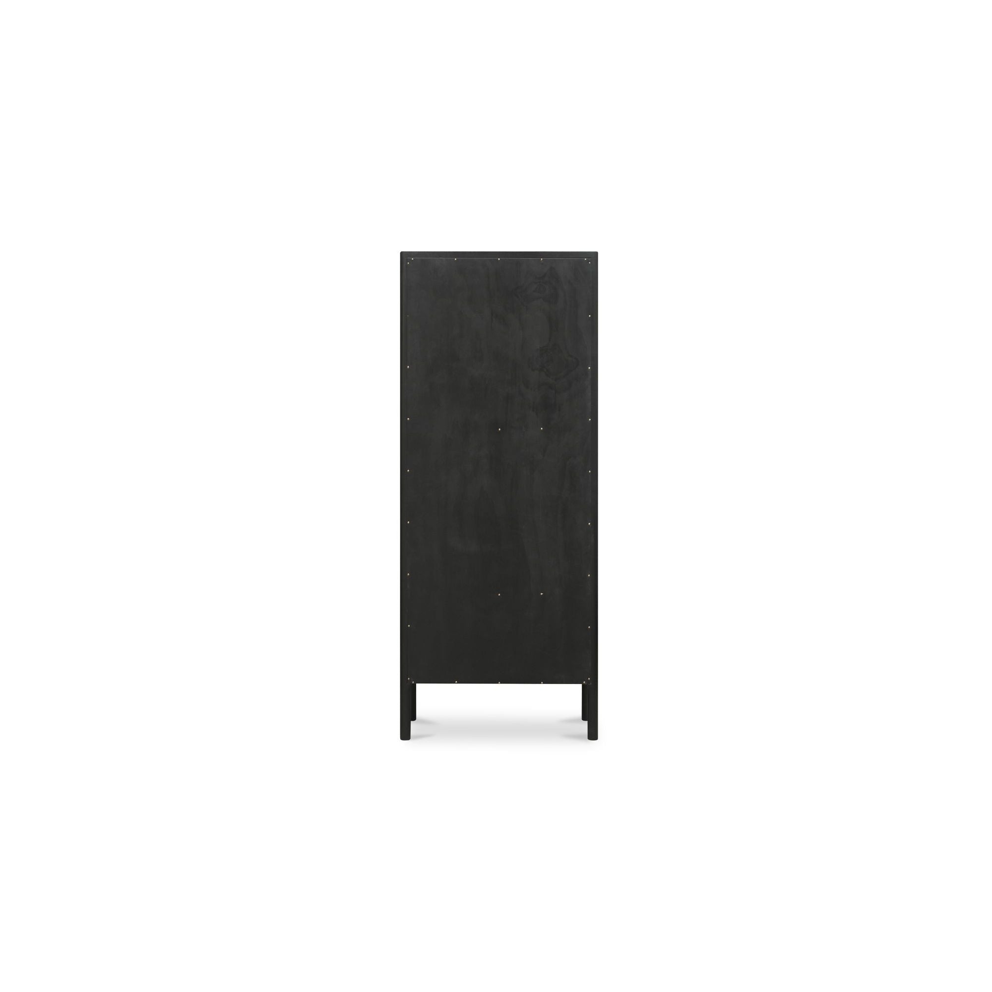 Armoire haute classique en hévéa et polyester rembourré avec cadre à lattes de soutien pour chambre à coucher