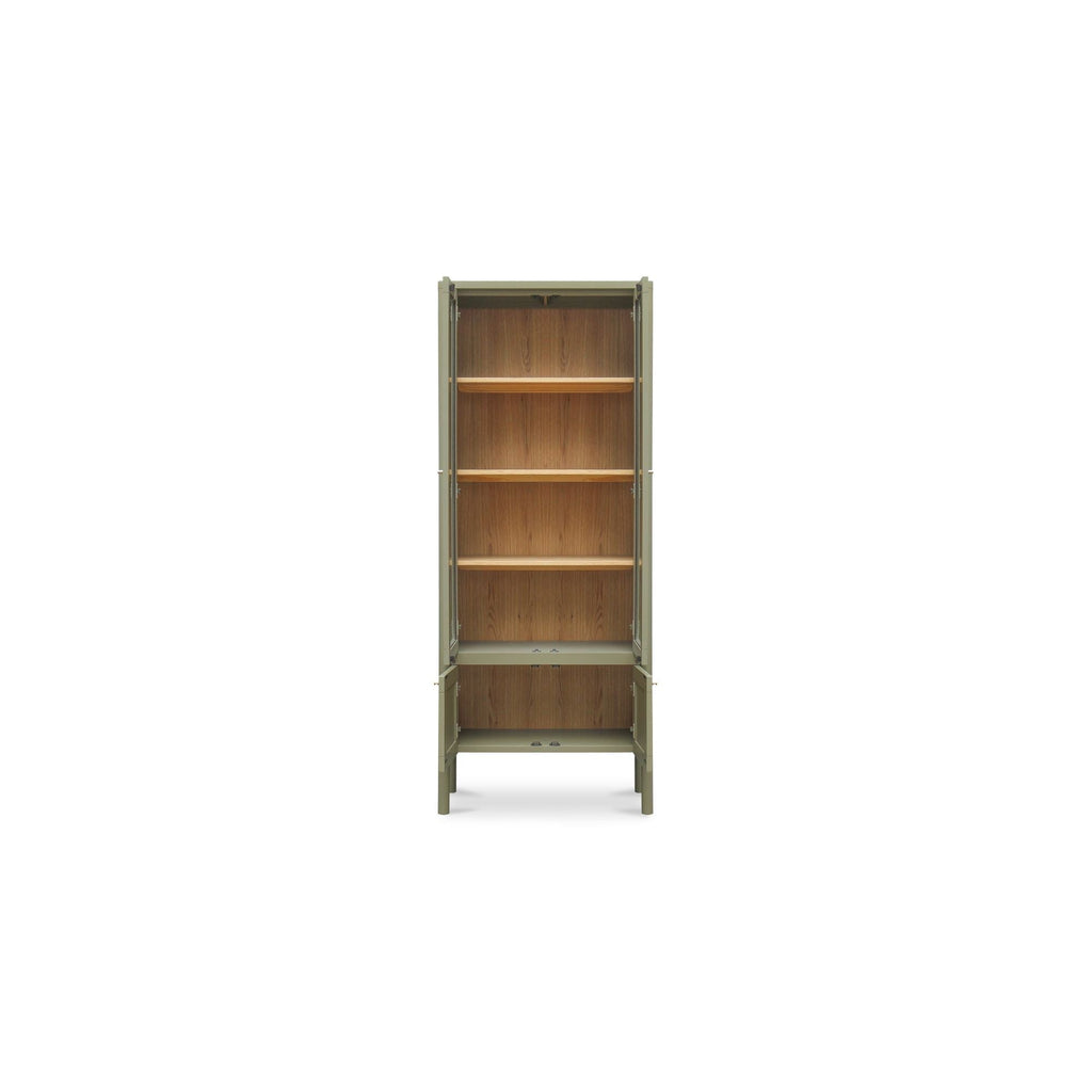 Armoire haute classique en hévéa et polyester rembourré avec cadre à lattes de soutien pour chambre à coucher