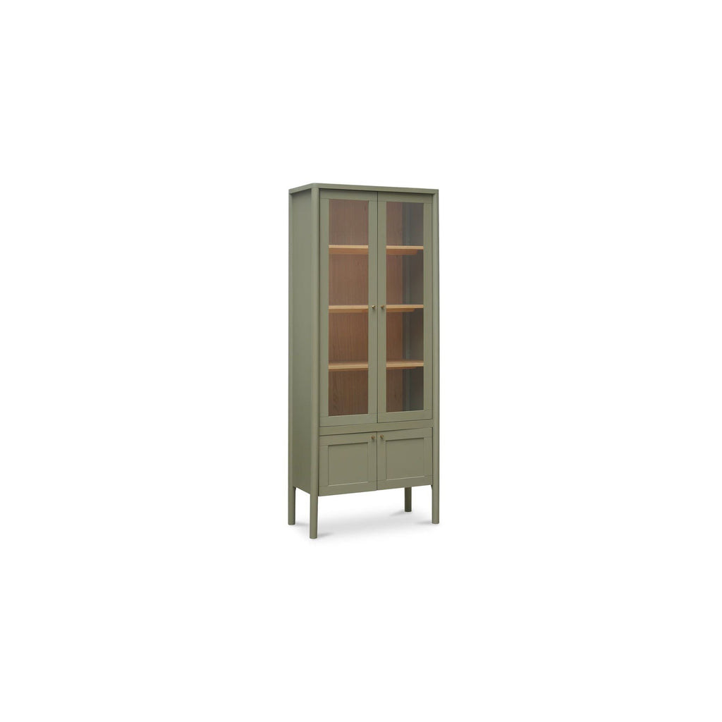 Armoire haute classique en hévéa et polyester rembourré avec cadre à lattes de soutien pour chambre à coucher