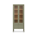 Armoire haute classique en hévéa et polyester rembourré avec cadre à lattes de soutien pour chambre à coucher