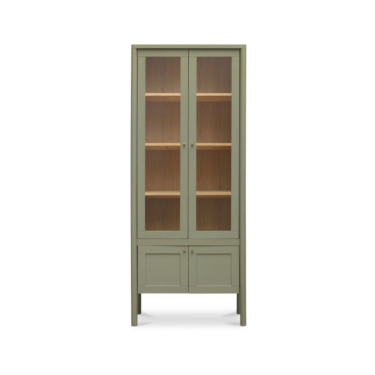 Armoire haute classique en hévéa et polyester rembourré avec cadre à lattes de soutien pour chambre à coucher