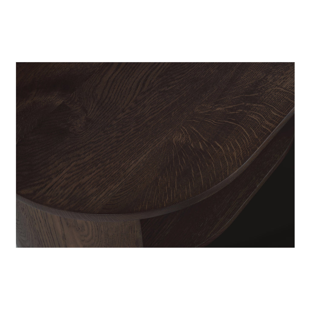 Table de chevet minimaliste en chêne massif avec tiroir capsule à fermeture silencieuse pour chambre à coucher