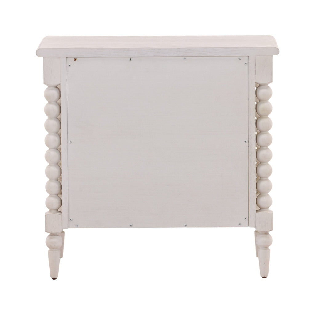 Table de chevet simple en bois massif avec armoire à porte unique pour chambre à coucher