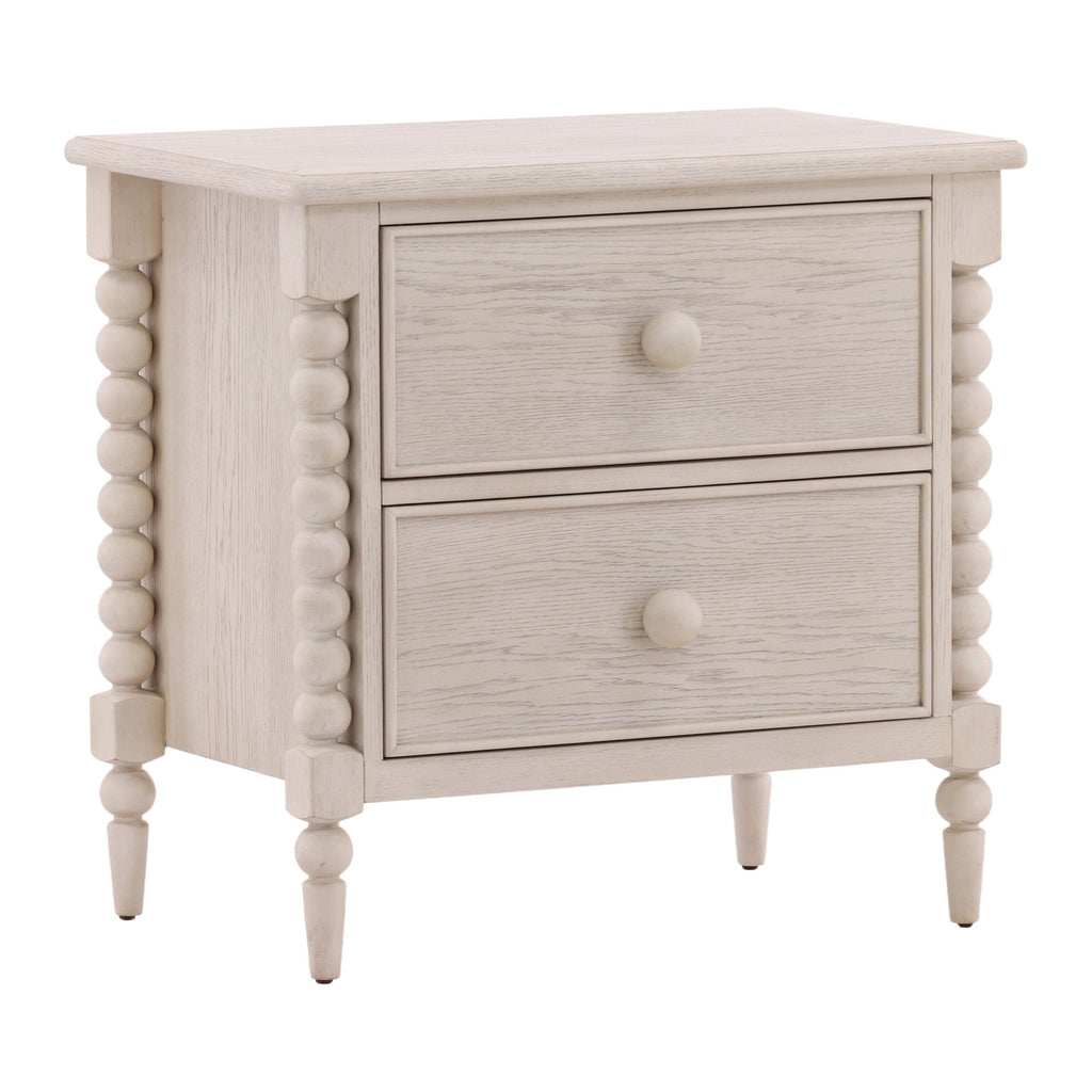 Table de chevet simple en bois massif avec armoire à porte unique pour chambre à coucher