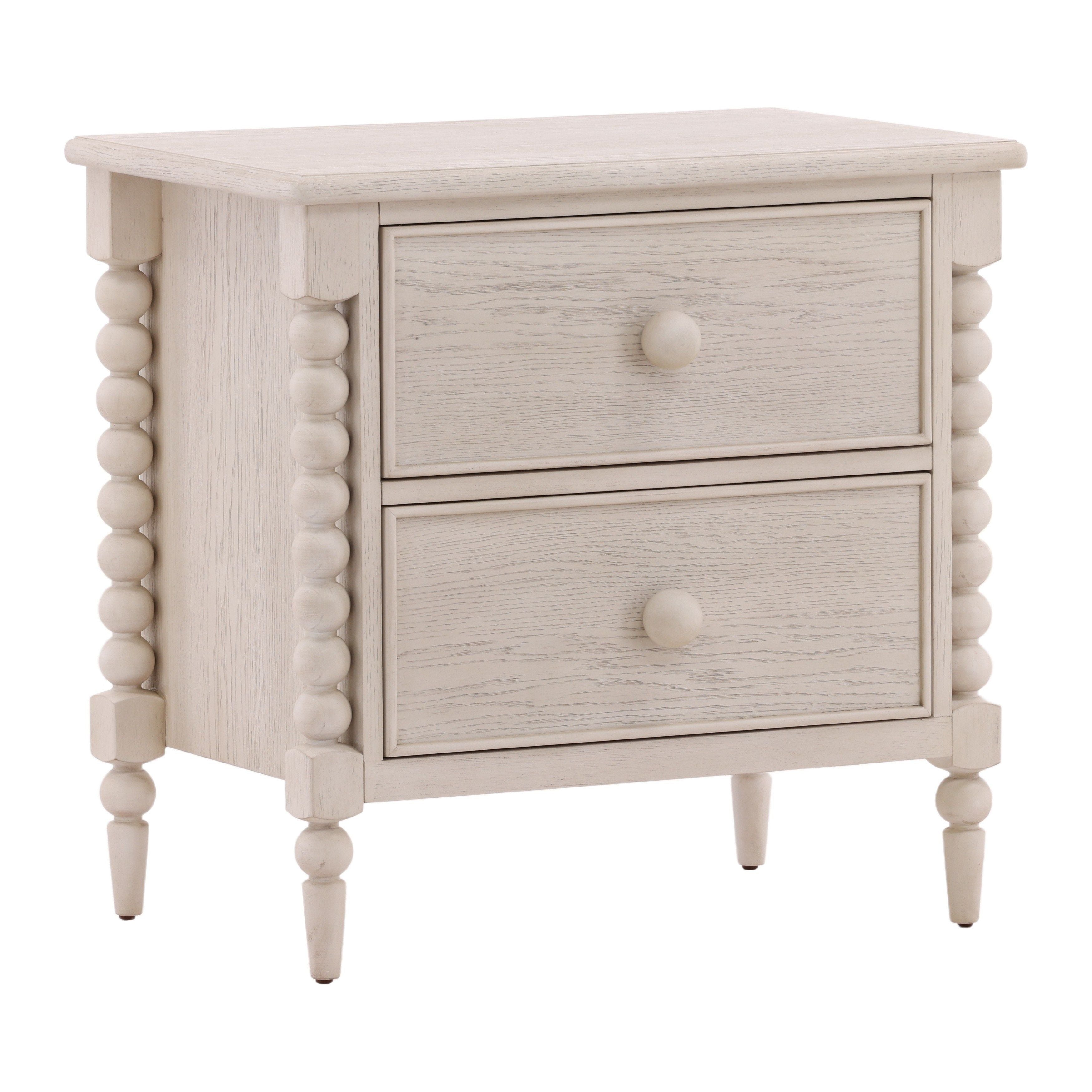Table de chevet simple en bois massif avec armoire à porte unique pour chambre à coucher