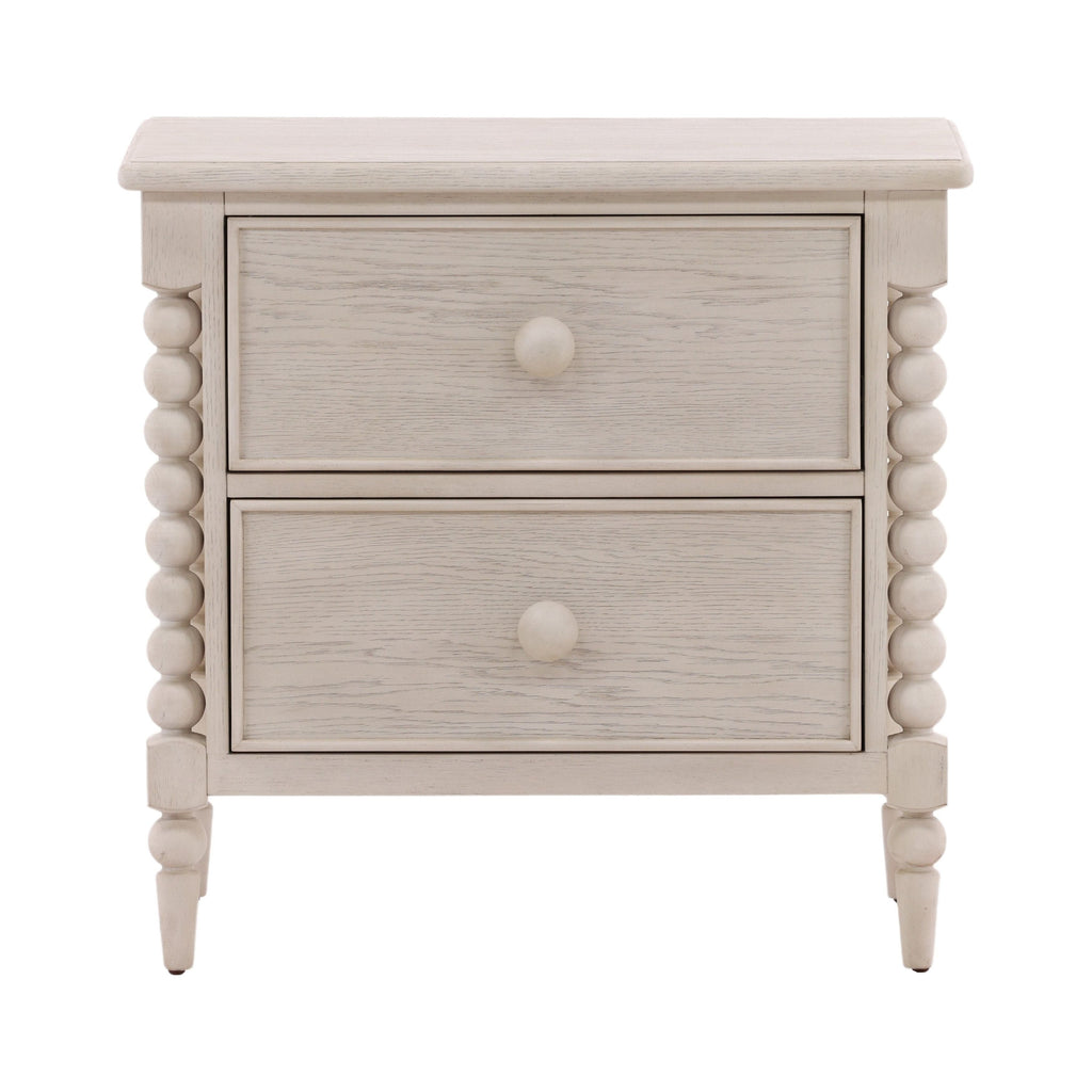 Table de chevet simple en bois massif avec armoire à porte unique pour chambre à coucher