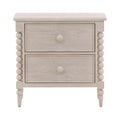 Table de chevet simple en bois massif avec armoire à porte unique pour chambre à coucher