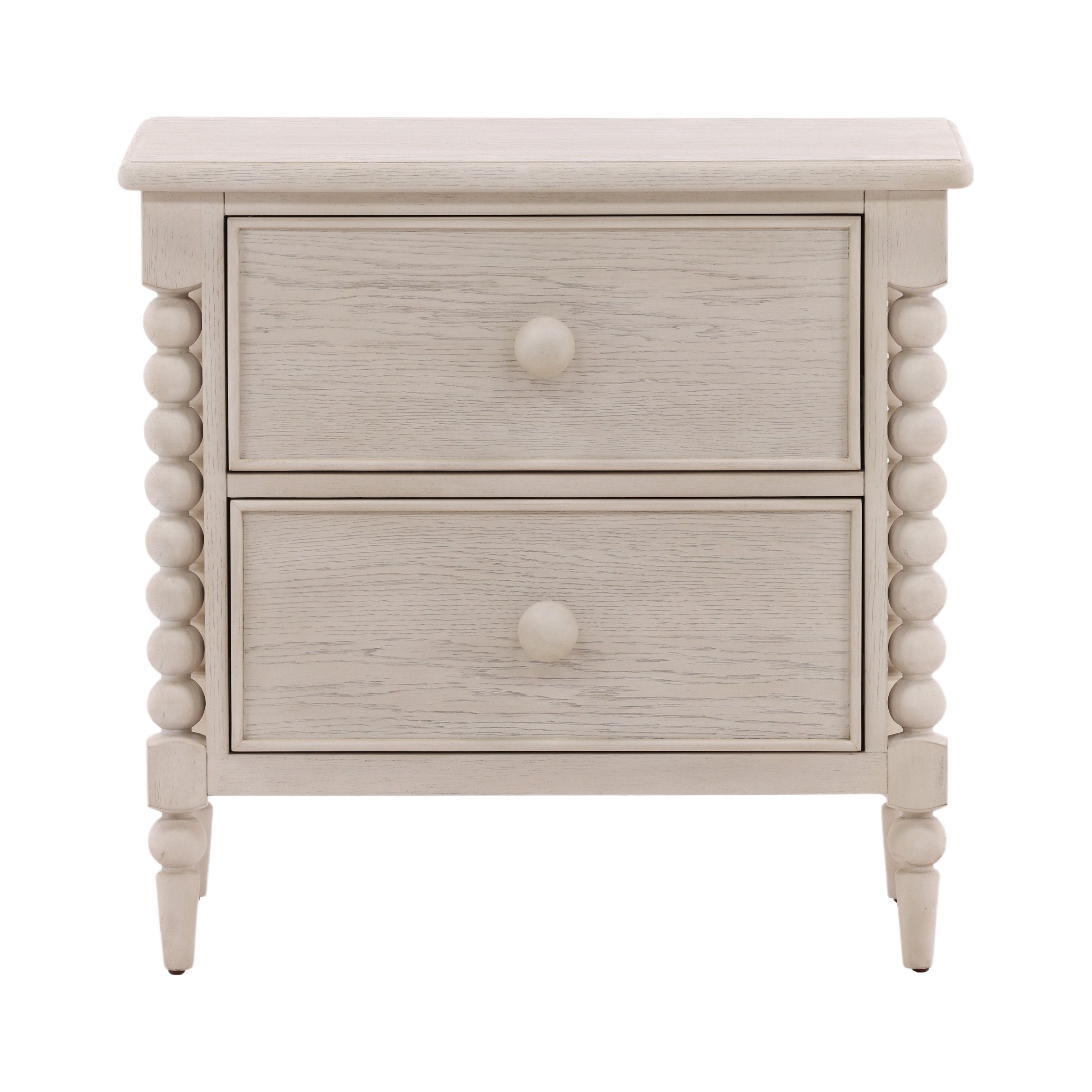 Table de chevet simple en bois massif avec armoire à porte unique pour chambre à coucher