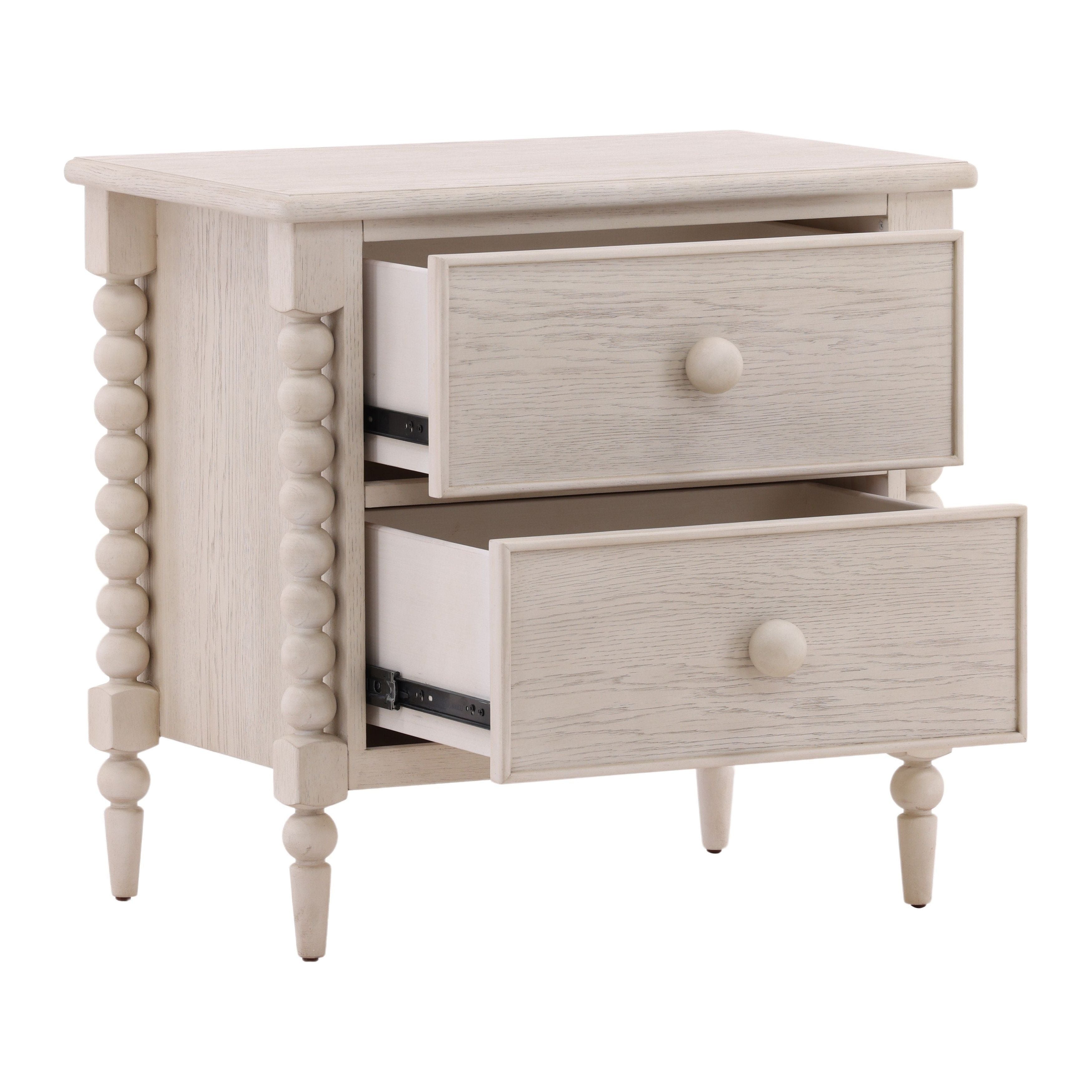 Table de chevet simple en bois massif avec armoire à porte unique pour chambre à coucher